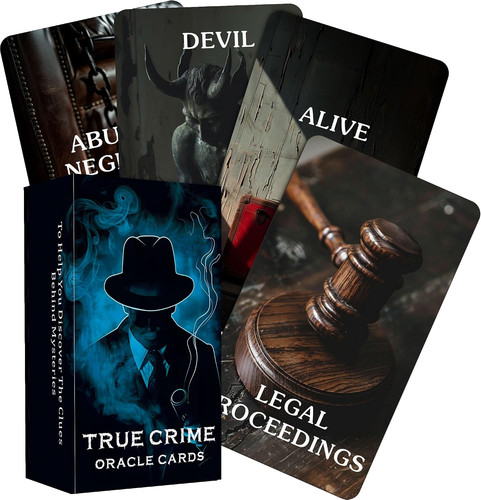 True crime clues oracle - crime, cards